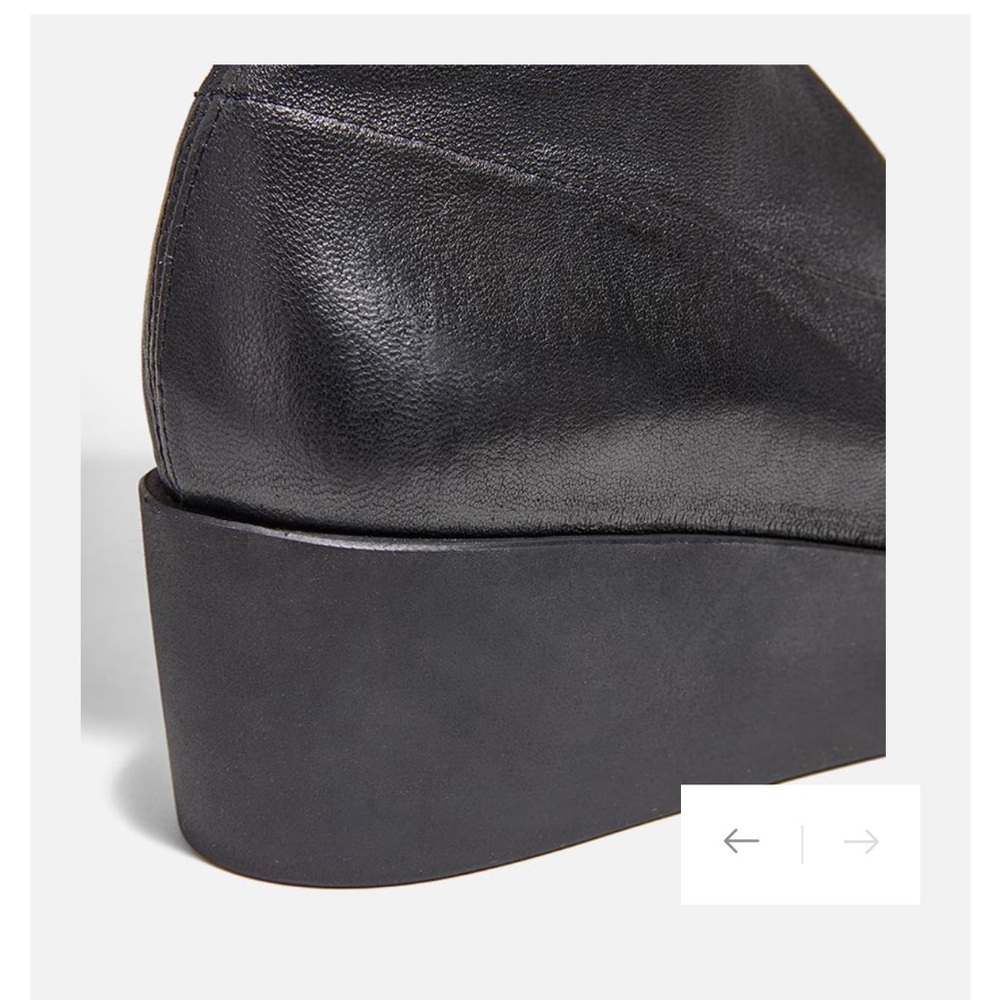 Clergerie Paris Loane Black Tall Boot 8 38 - Picture 4 of 8
